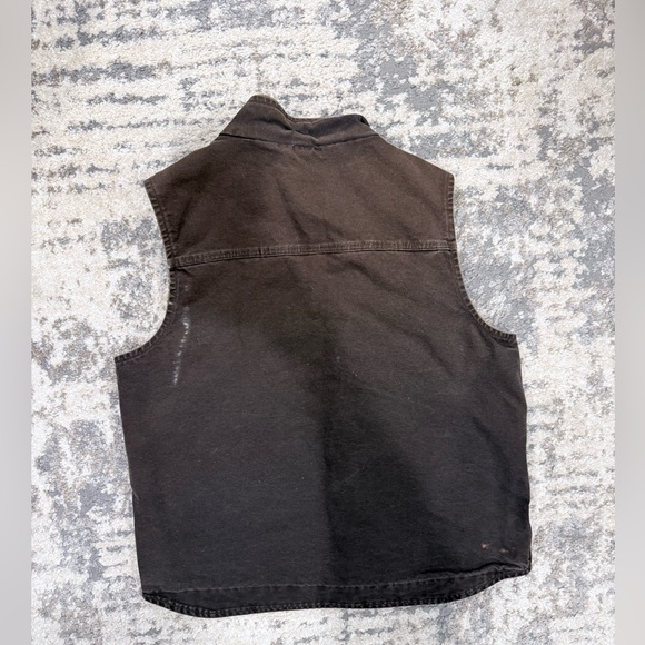 Vintage Carhartt (John Deer) Vest with Sherpa lining - Picture 4 of 4